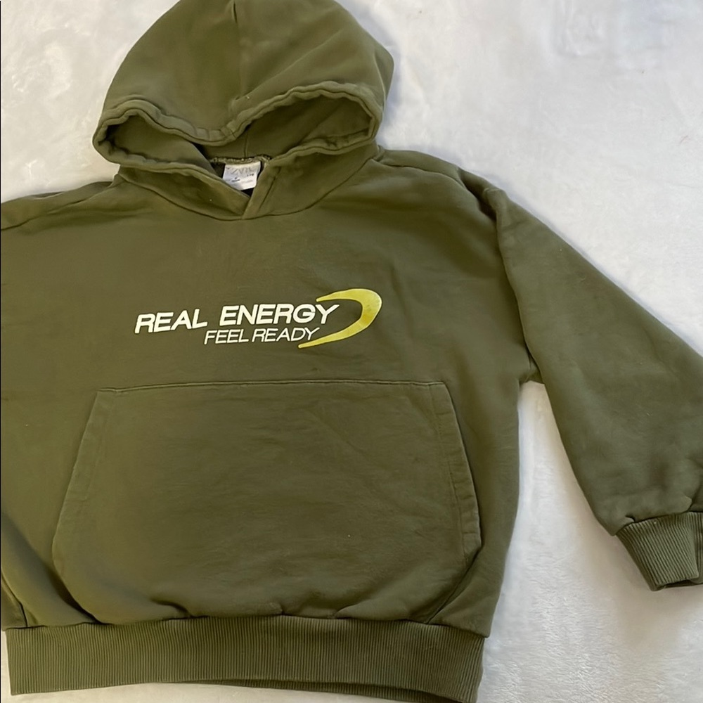 Green Real Energy Hoodie Zara